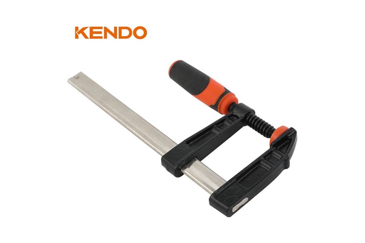 Струбцина F-образная KENDO 50x150 мм 40406