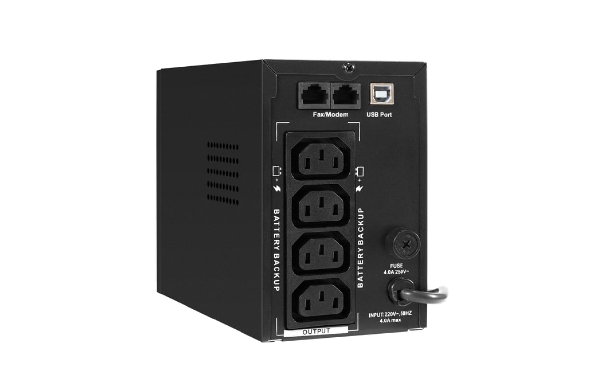 Источник бесперебойного питания Exegate SpecialPro Smart LLB-500.LCD.AVR.4C13.USB 500VA 300W, LCD, AVR, 4*C13, USB, Black 294610