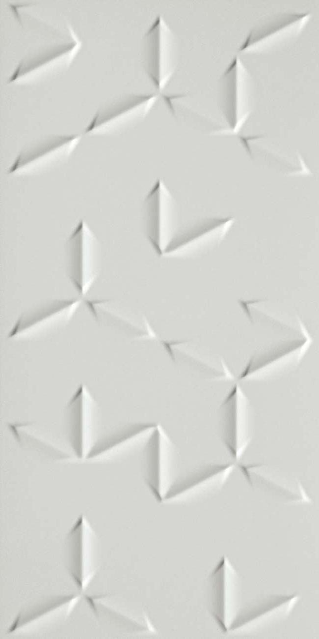 Плитка Atlas Concorde 3D Wall Design 3D Flake White Matt 40x80 см, 8DWF