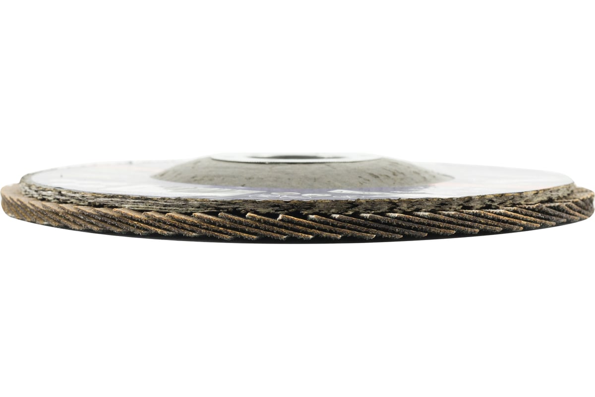 Круг лепестковый торцевой шлифовальный Forming ZF577 Zirconia 125х22 мм, P60 PROBOS 57764855