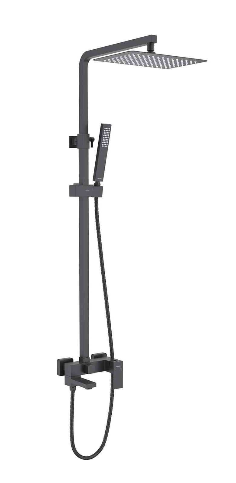 Душевая стойка Aquatek Либра AQ2640MB черный матовый