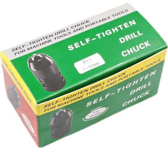 Патрон сверлильный самозажимной ПСС 10 1-10 мм, В12, исп. R-41 кл.2 TORNERI 033691