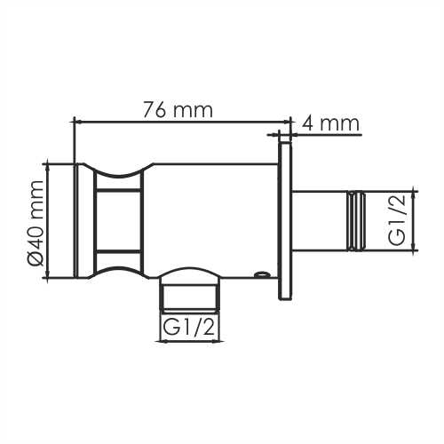 Шланговое подключение WasserKRAFT Sauer A189 золото