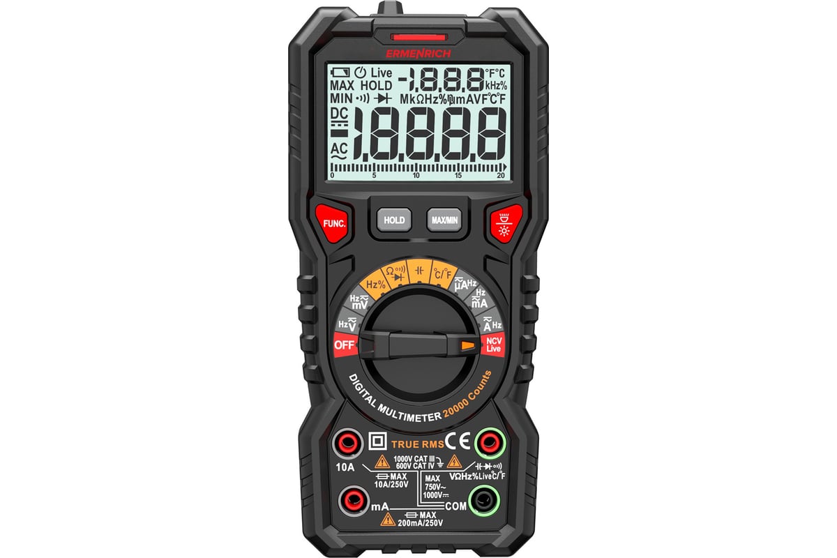 Цифровой мультиметр Ermenrich Zing TC32 82989