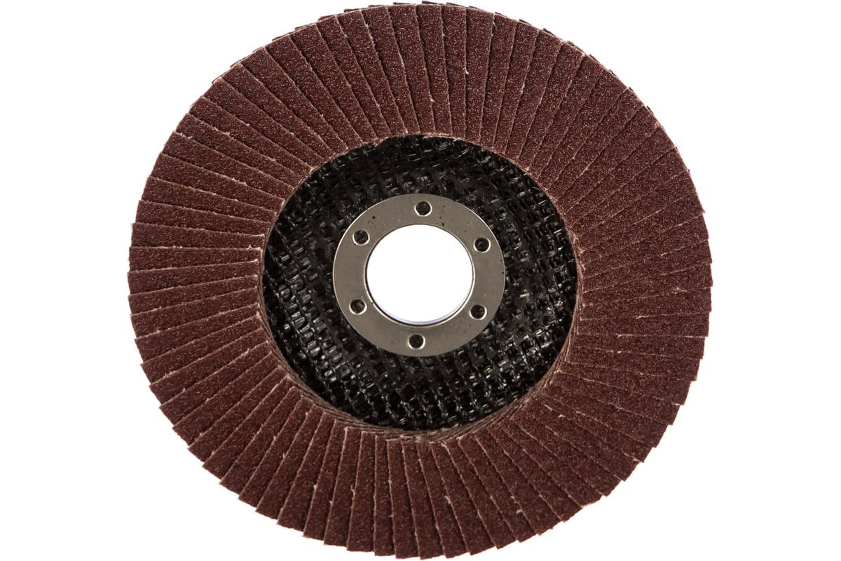 Круг лепестковый торцевой по металлу 125x22 мм, P80 Santool 060203-125-080