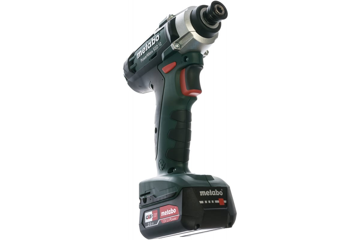 Аккумуляторный ударный гайковерт Metabo PowerMaxx SSD 12 601114500