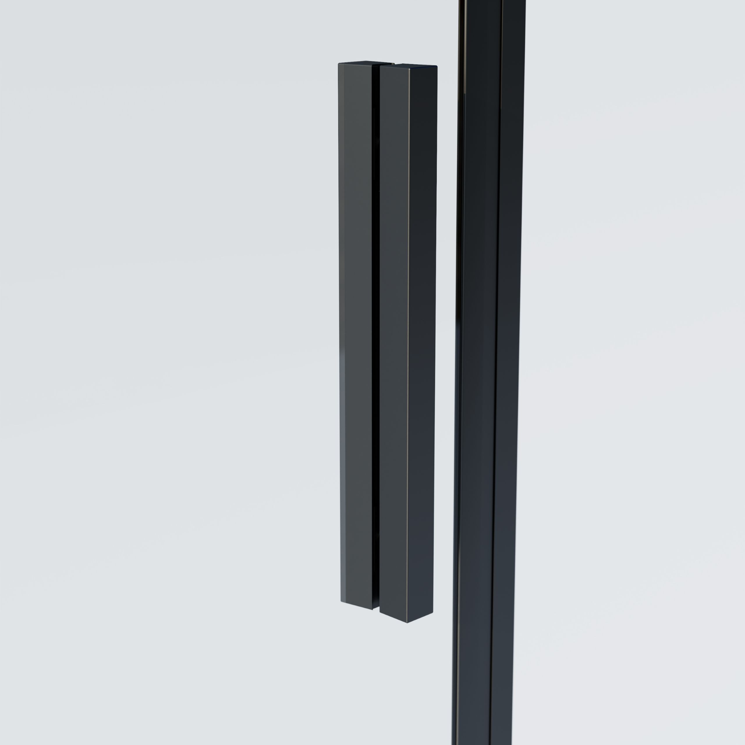Душевой уголок Vincea Soft 2 VSR-3SO29010CLB 100x90 черный, прозрачное