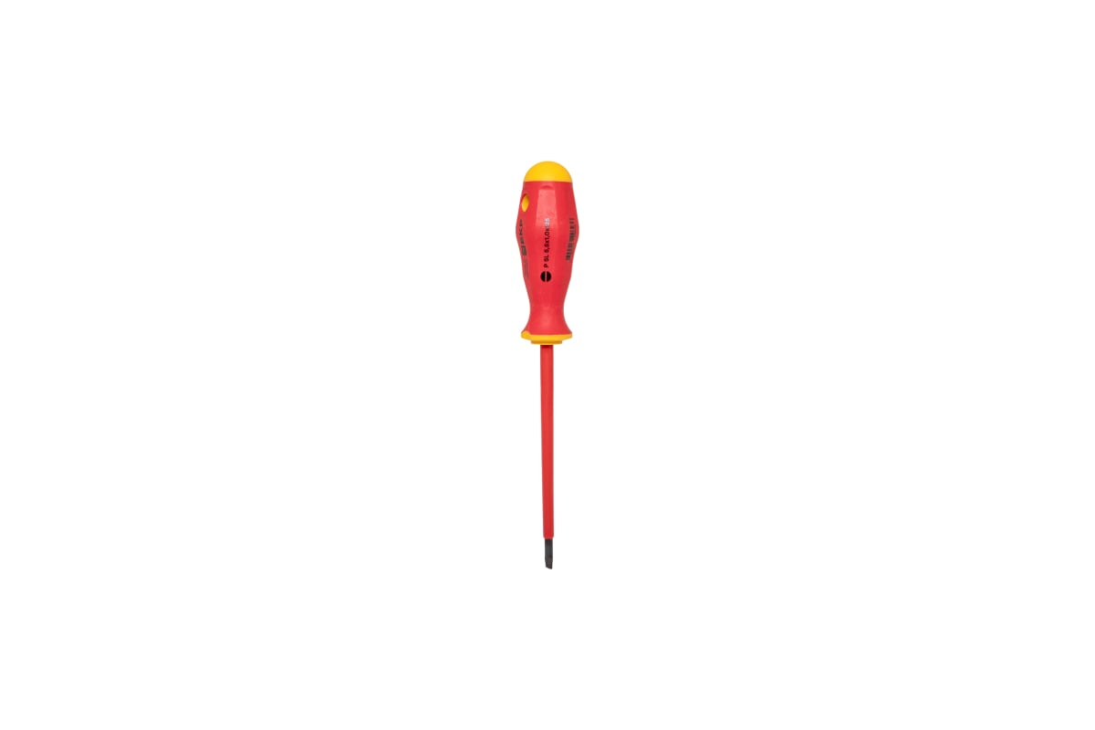 Отвертка EKF Professional SL5.5x1 мм, VDE 1000В sl-5.5-1-pro-in