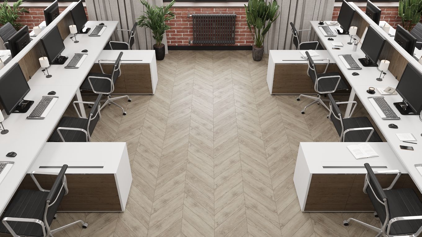 SPC ламинат Alpine Floor Chevron Alpine Карите 600x127x5 мм, ECO 18-11