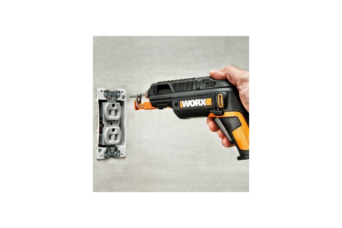 Аккумуляторная отвертка с набором бит Worx WX255 SD Slide Driver WX255