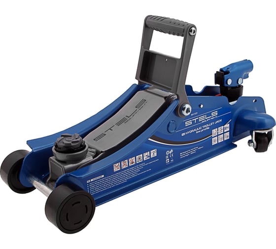 Гидравлический подкатной домкрат Stels LOW PROFILE 2 т, 100-350 мм 51131