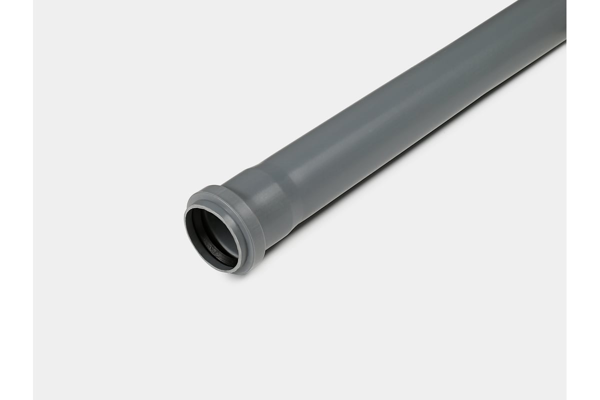 Канализационная труба КОНТУР РР D50x2000 ЭКОНОМ 075270050700