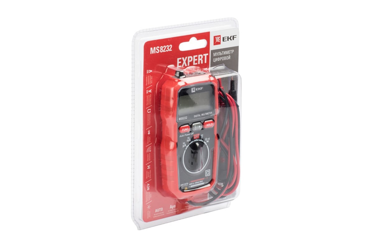Цифровой мультиметр EKF MS8232 Expert In-180701-pm8232