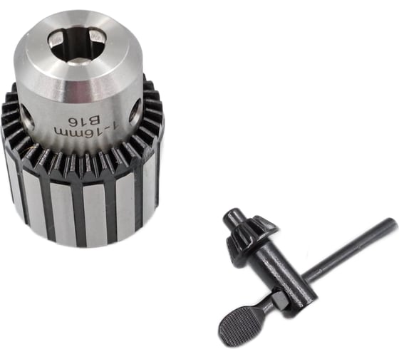 Патрон сверлильный ПС 13 1.0-13 мм, В16, с ключом, исп. R-01 кл.1 усиленный TORNERI 041887