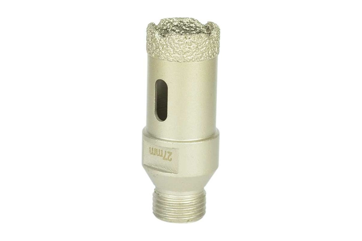 Коронка алмазная, вакуумное спекание (27х40 мм; 1/2"; М14) TECH-NICK TUK 136.600.7019