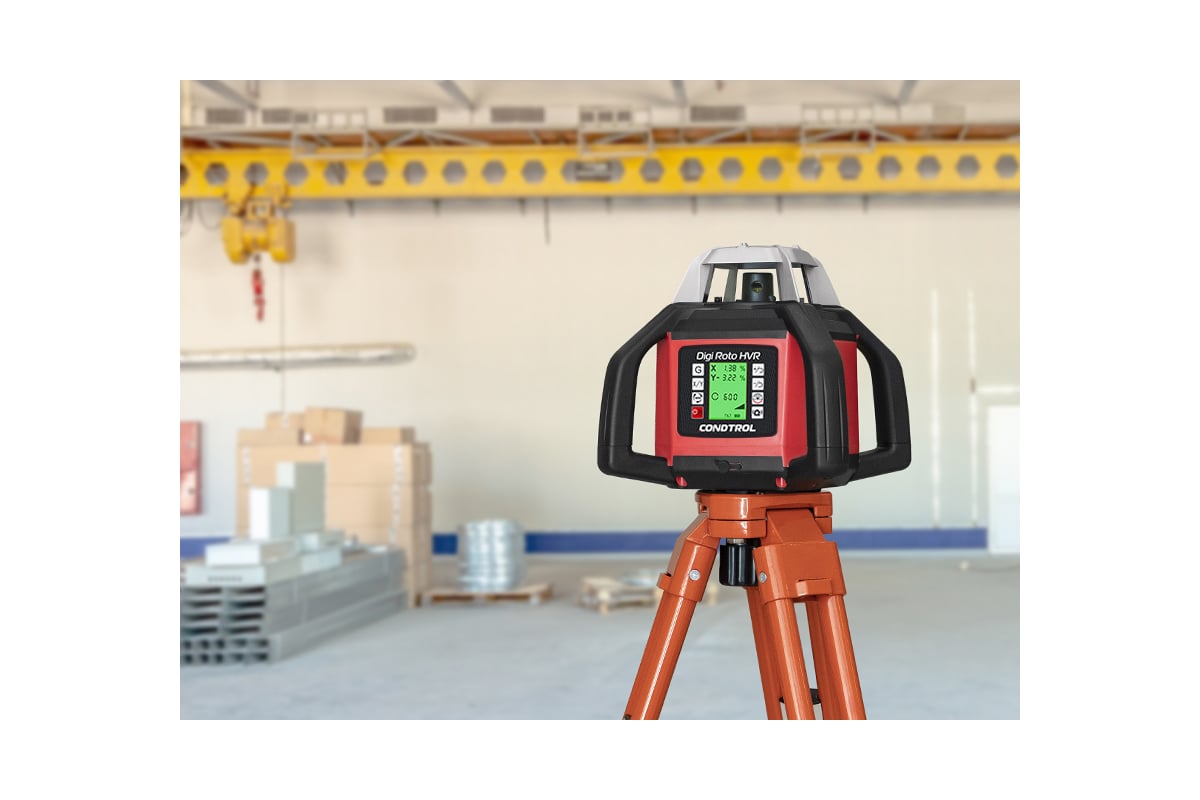 Ротационный лазерный нивелир Condtrol Digi Roto HVR, 600 метров 7-2-096
