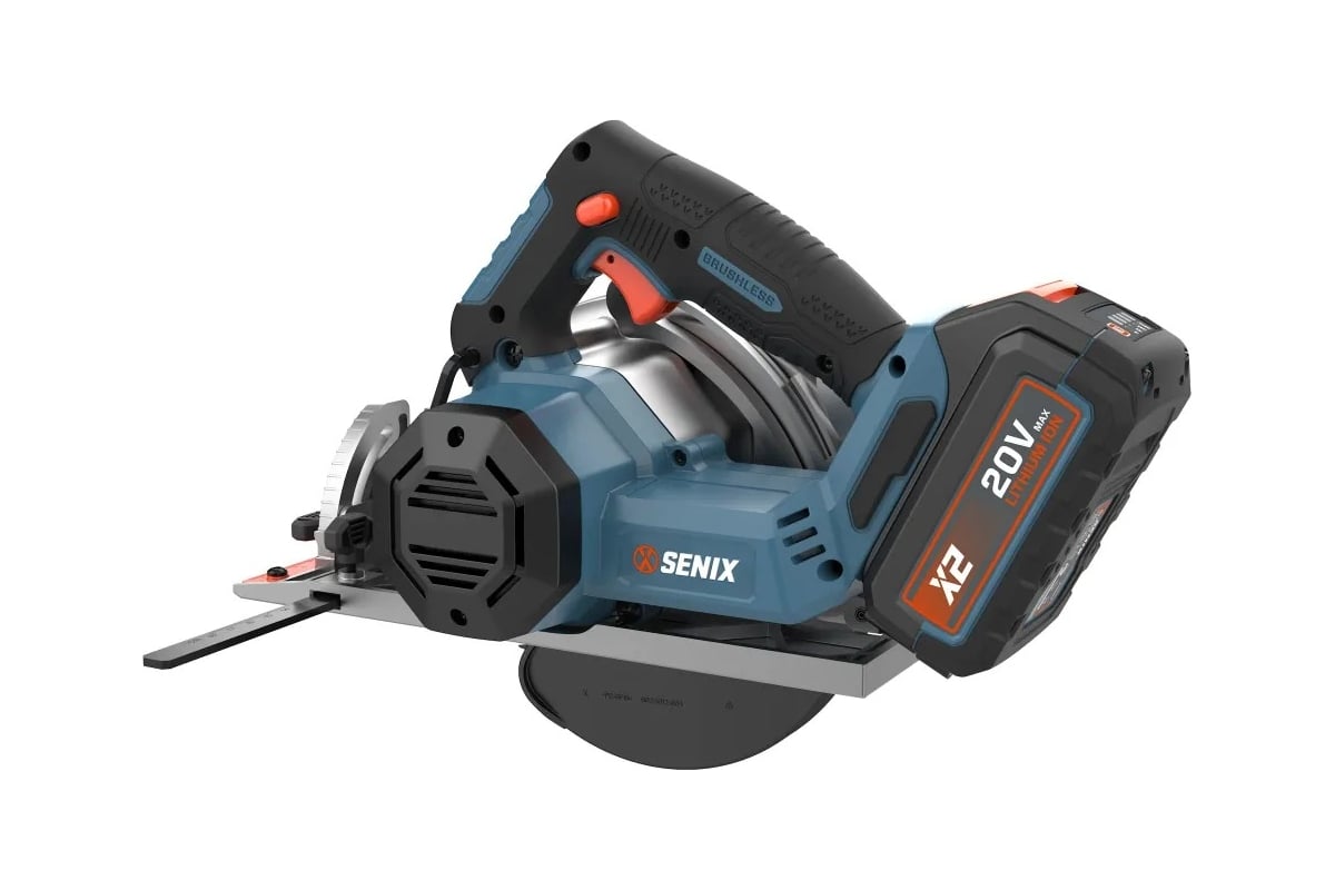 Циркулярная аккумуляторная пила SENIX PSCX2-M5-EU SET