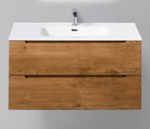 Тумба с раковиной BelBagno Etna 91x46x51 см Rovere Nature