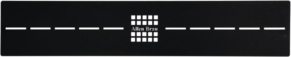 Решетка Allen Brau Infinity 8.210N4-BBA для поддона 120x90, черный браш