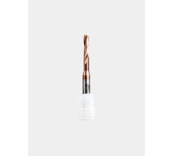 Сверло твердосплавное ц/х РОСИНСТРУМЕНТ 4.3x6х24x66 3D с подачей СОЖ TiSiN 1343062466