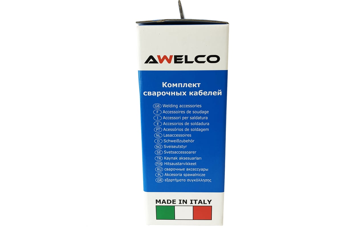 Комплект сварочных кабелей AWELCO 300А, 3 м Спец AWELCO-88022RII