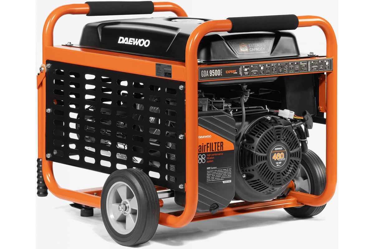Бензиновый генератор с возможностью подключения ATS Daewoo GDA 9500E