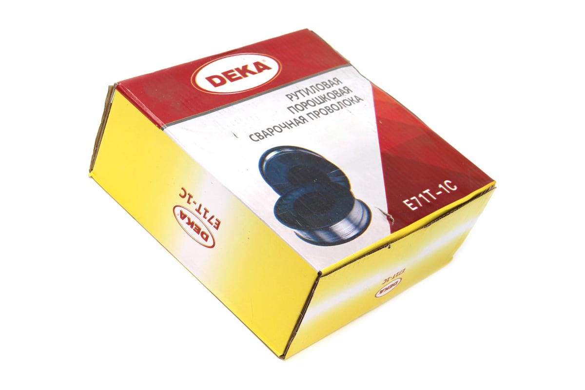 Проволока порошковая E71T-1С (1.2 мм; 15 кг) Deka БП000001677