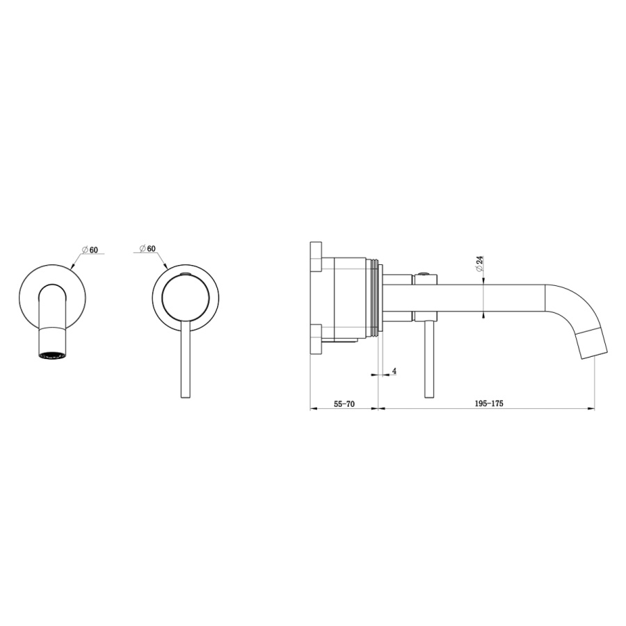 Смеситель для раковины Oliveeka Y-Line OL-88869017-CR хром