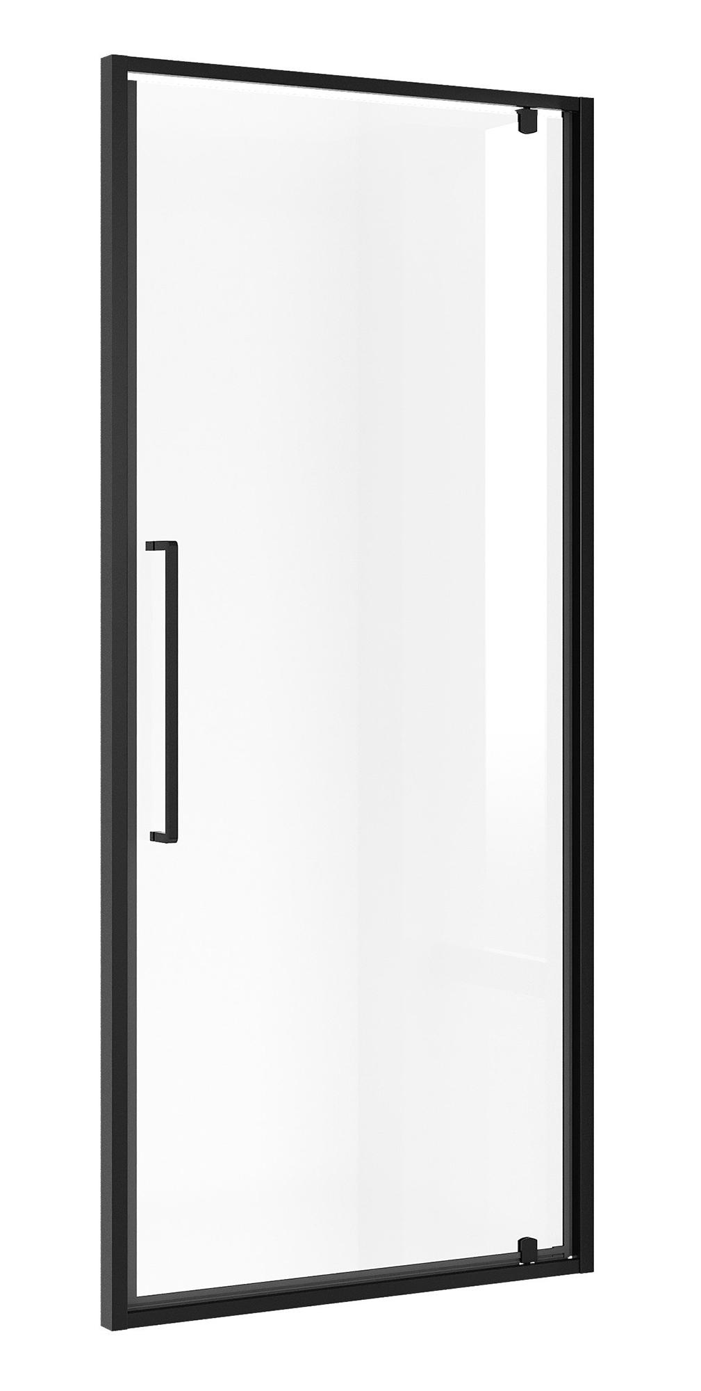 Душевая дверь Niagara Nova 90x195 прозрачное, черный матовый NG-85-9AB