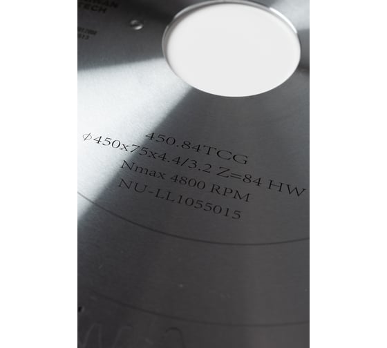 Пила дисковая Golden Eagle HW основная 450x75x4,4/3,2 z84 TR-F KDT 2/7/110 GE TL26141
