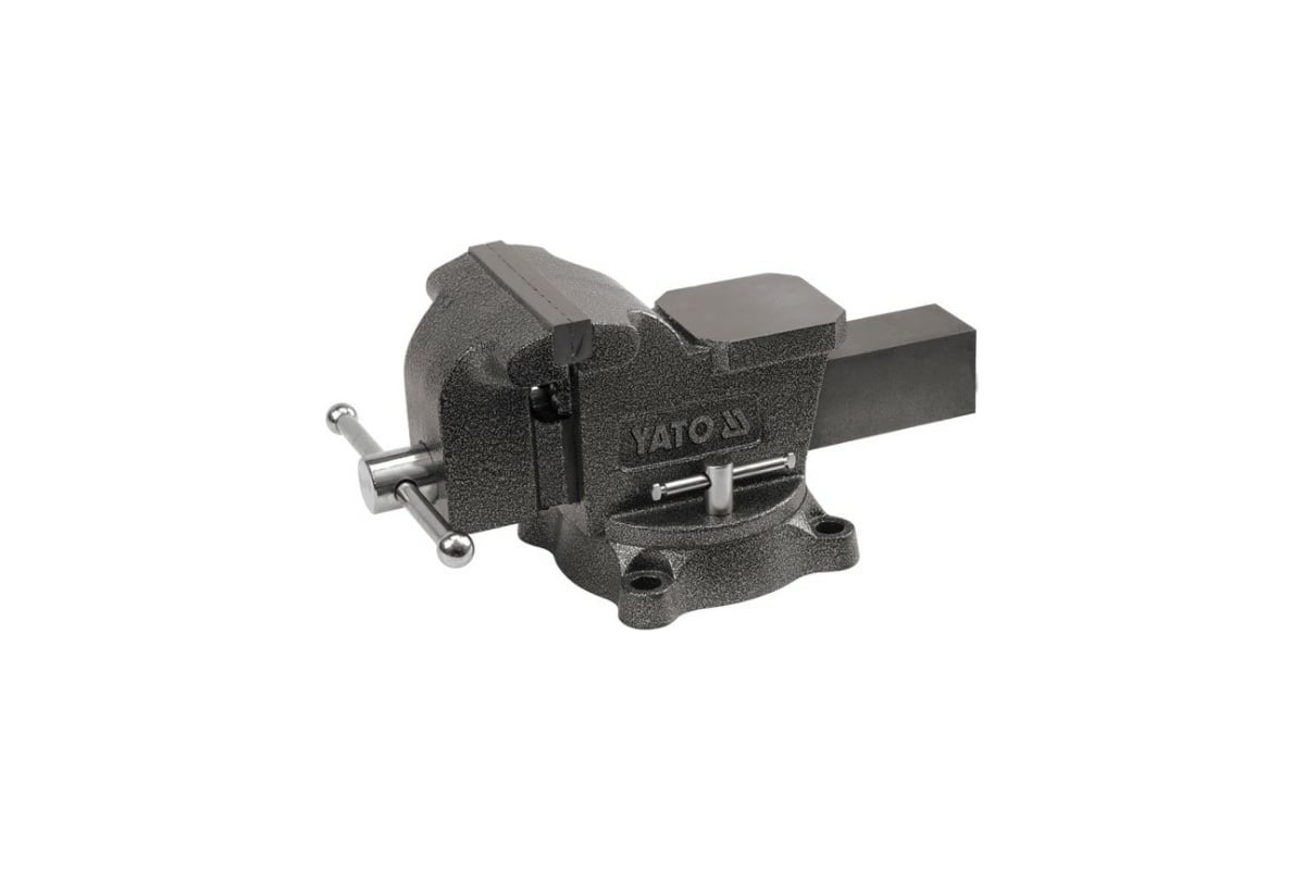 Слесарные тиски Yato 200мм поворотные YT-6504
