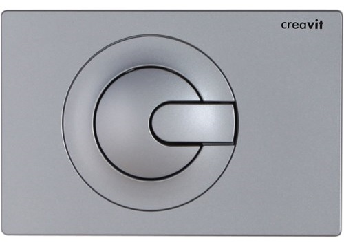 Кнопка смыва Creavit Power GP5002.00 серый матовый