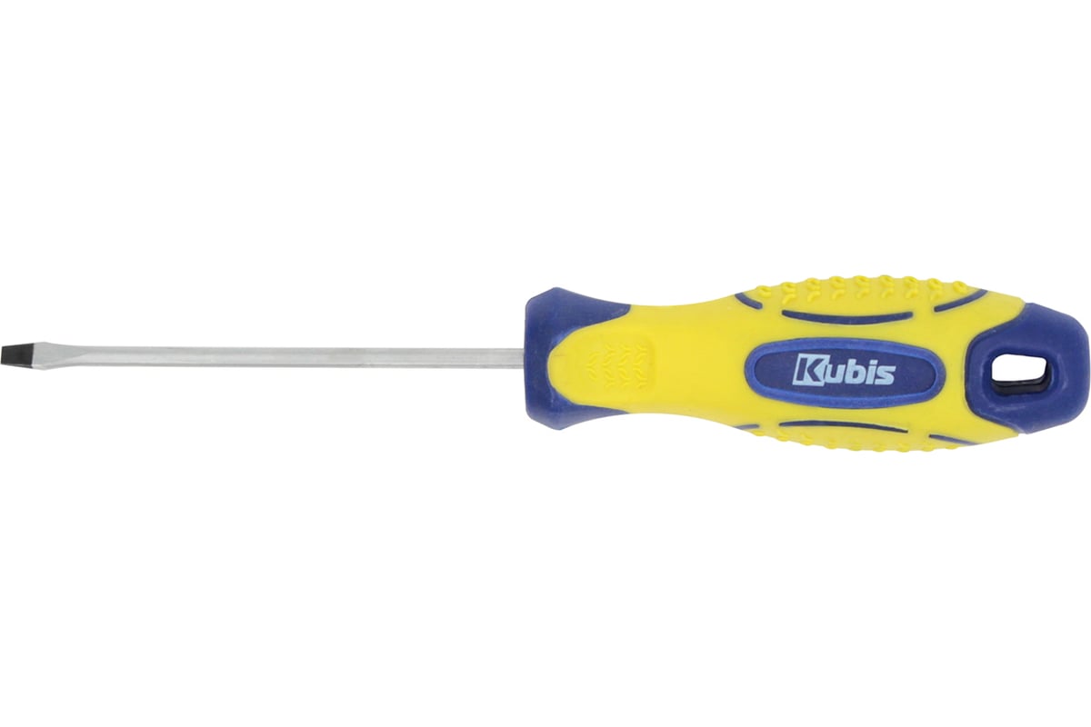 Отвертка шлицевая KUBIS SL3x75 мм CrV 02-08-0307
