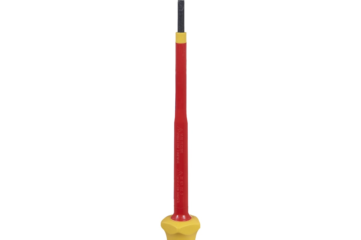 Шлицевая диэлектрическая отвертка Norgau 3х100 мм, тип N171-3x100 067062230