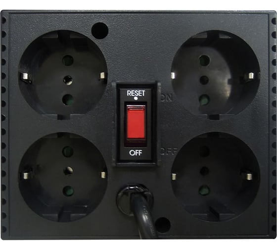 Стабилизатор напряжения Powercom черный TCA-3000 BL