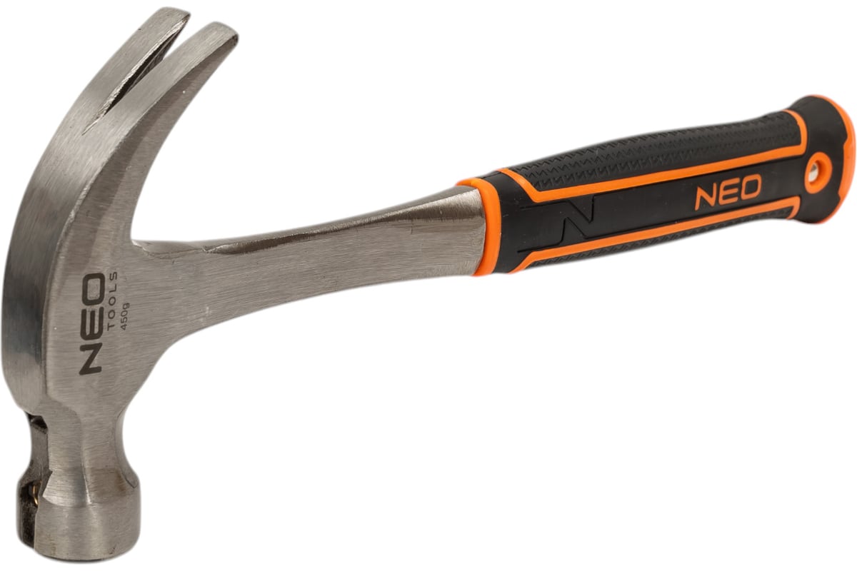 Молоток кровельщика Neo Tools 450 г цельнокованый 25-103