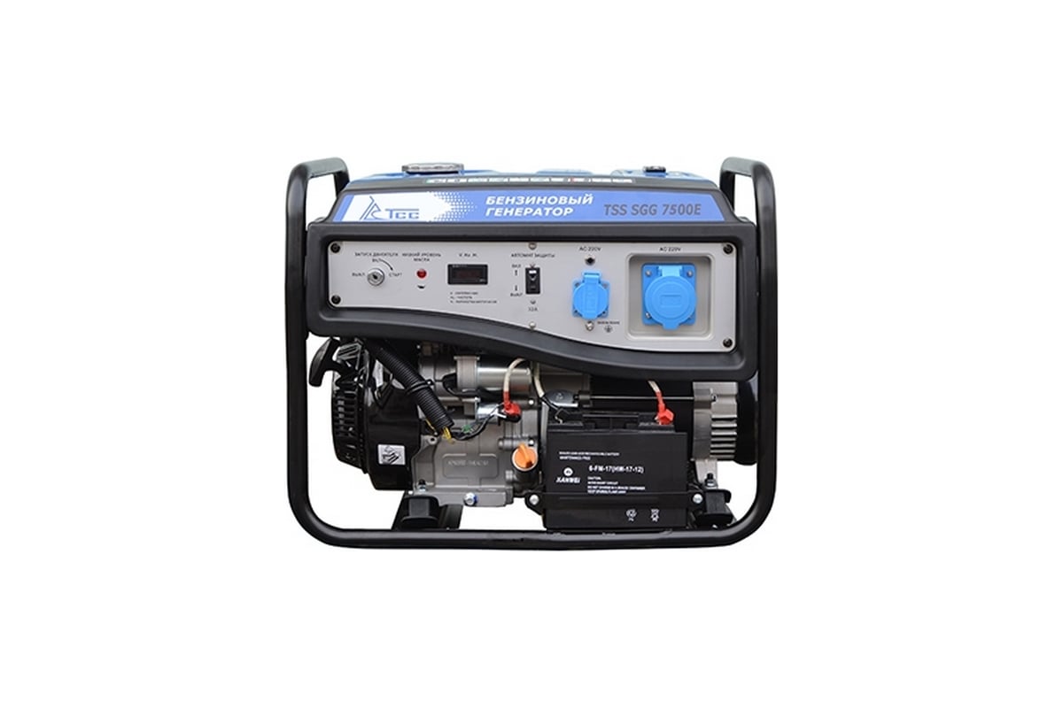 Бензиновый портативный генератор ТСС TSS-SGG-7500Е 006491