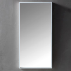 Зеркало Abber Stein 60x110 см, белый AS6640L