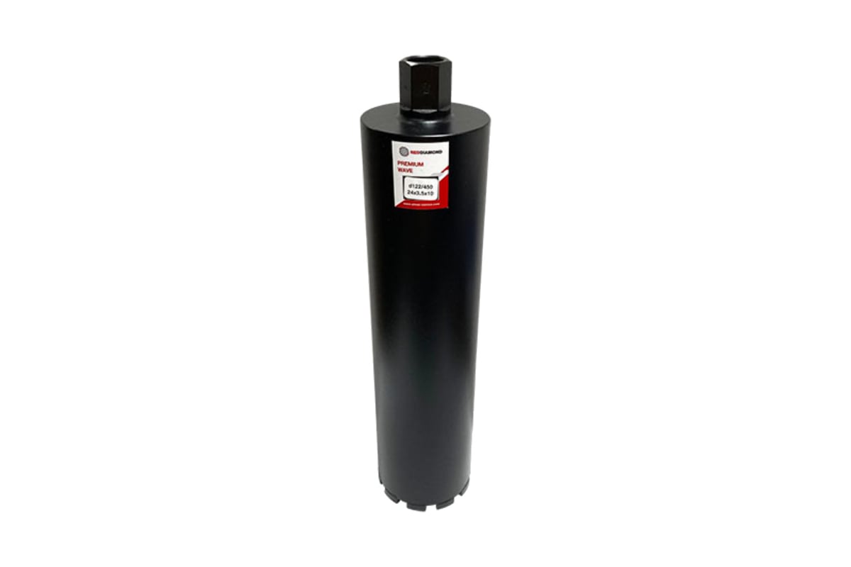 Коронка алмазная Premium Wave (122х450 мм; 1 1/4") REDDIAMOND 1130020