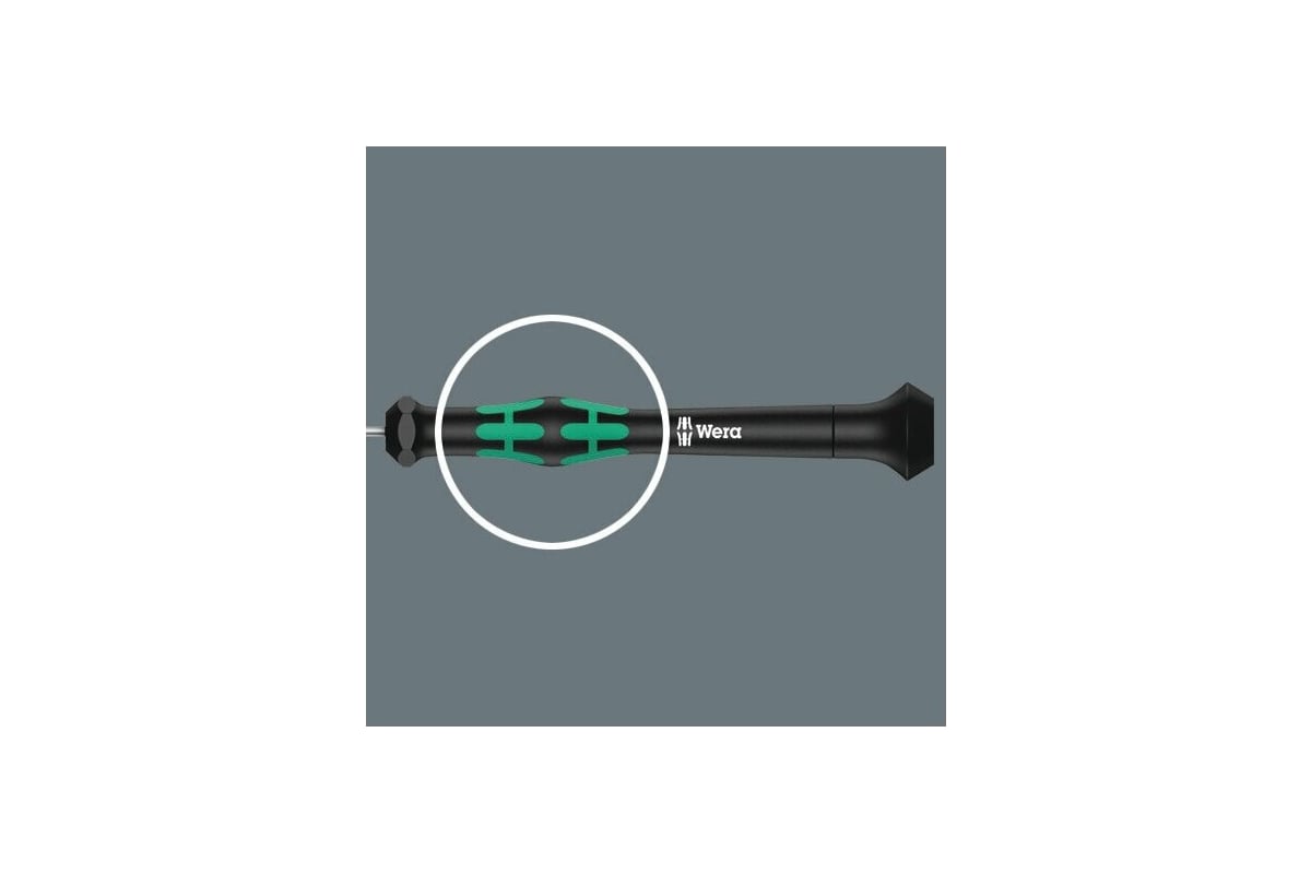 Шлицевая отвёртка для прецизионных работ WERA SL 0.30 x 1.8 x 40 мм WE-117993
