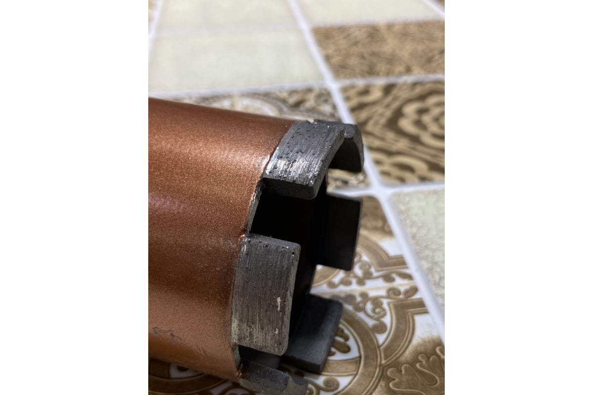 Сверло алмазное кольцевое DH-D400 (62х700 1 1/4; 6 сегментов) Адель ДУУ00008381