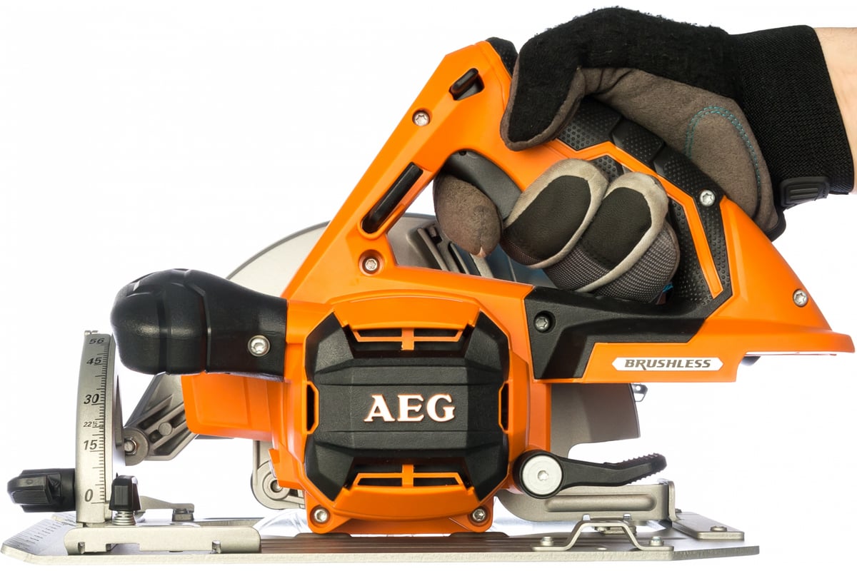 Аккумуляторная бесщеточная дисковая пила AEG BKS 18 BL-0 4935451537