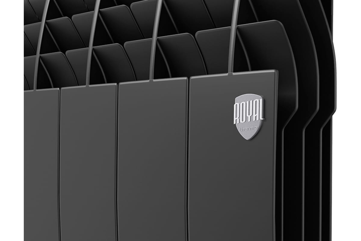 Радиатор Royal Thermo BiLiner 350 /Noir Sable VR - 6 секций НС-1196734