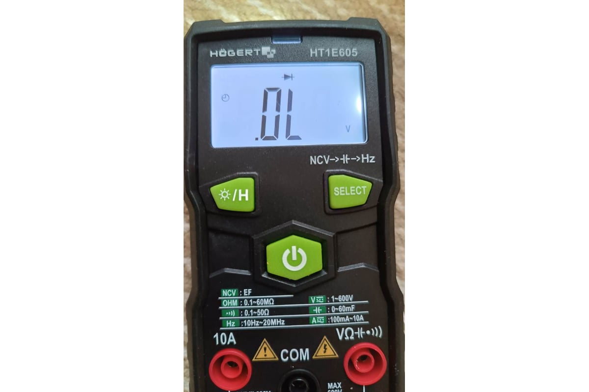 Цифровой мультиметр Hoegert Technik SMART HT1E605