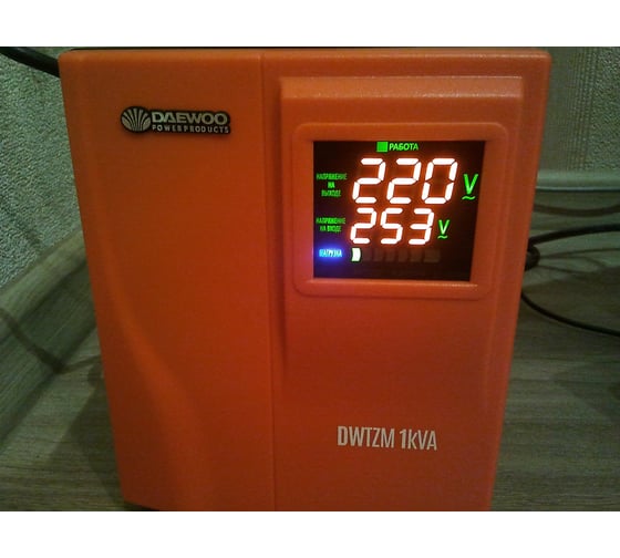 Стабилизатор напряжения Daewoo DW-TZM1kVA