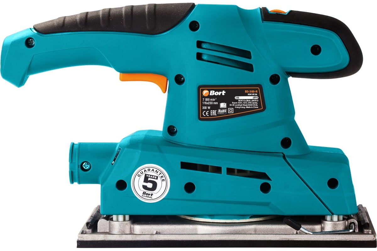 Шлифовальная вибрационная машина Bort BS-300-R 93410136