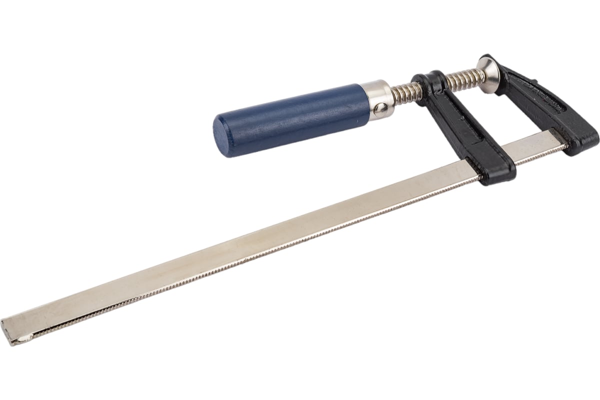 Струбцина Kraft Master F-образная, 250х50х300 мм, деревянная рукоятка KT 705103