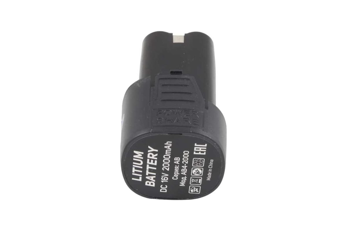 Аккумулятор Li-ion 16В, 2 Ач для дрели-шуруповерта AB4-2000 AktiTool 101222