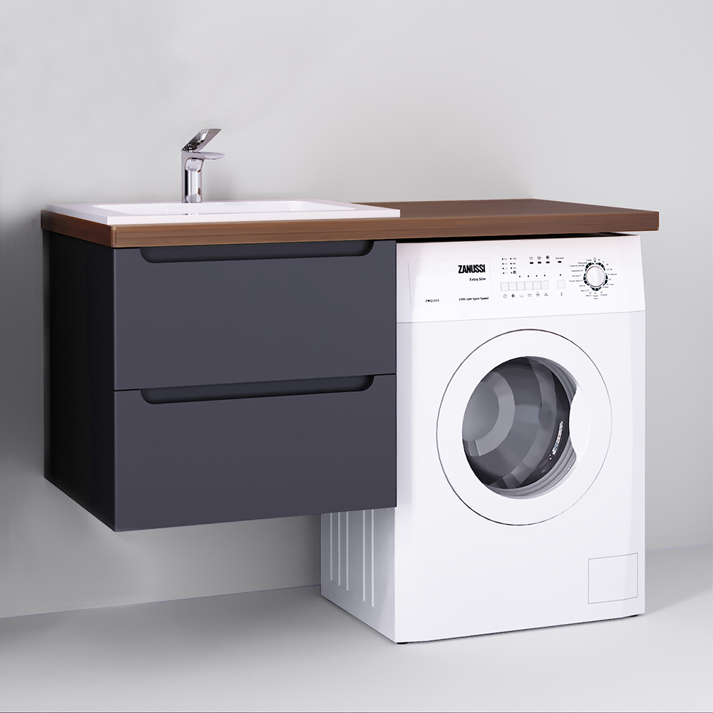 Тумба со столешницей Jorno Wood 120 см под стиральную машинку Тумба со столешницей Jorno Wood 120 см под стиральную машинку