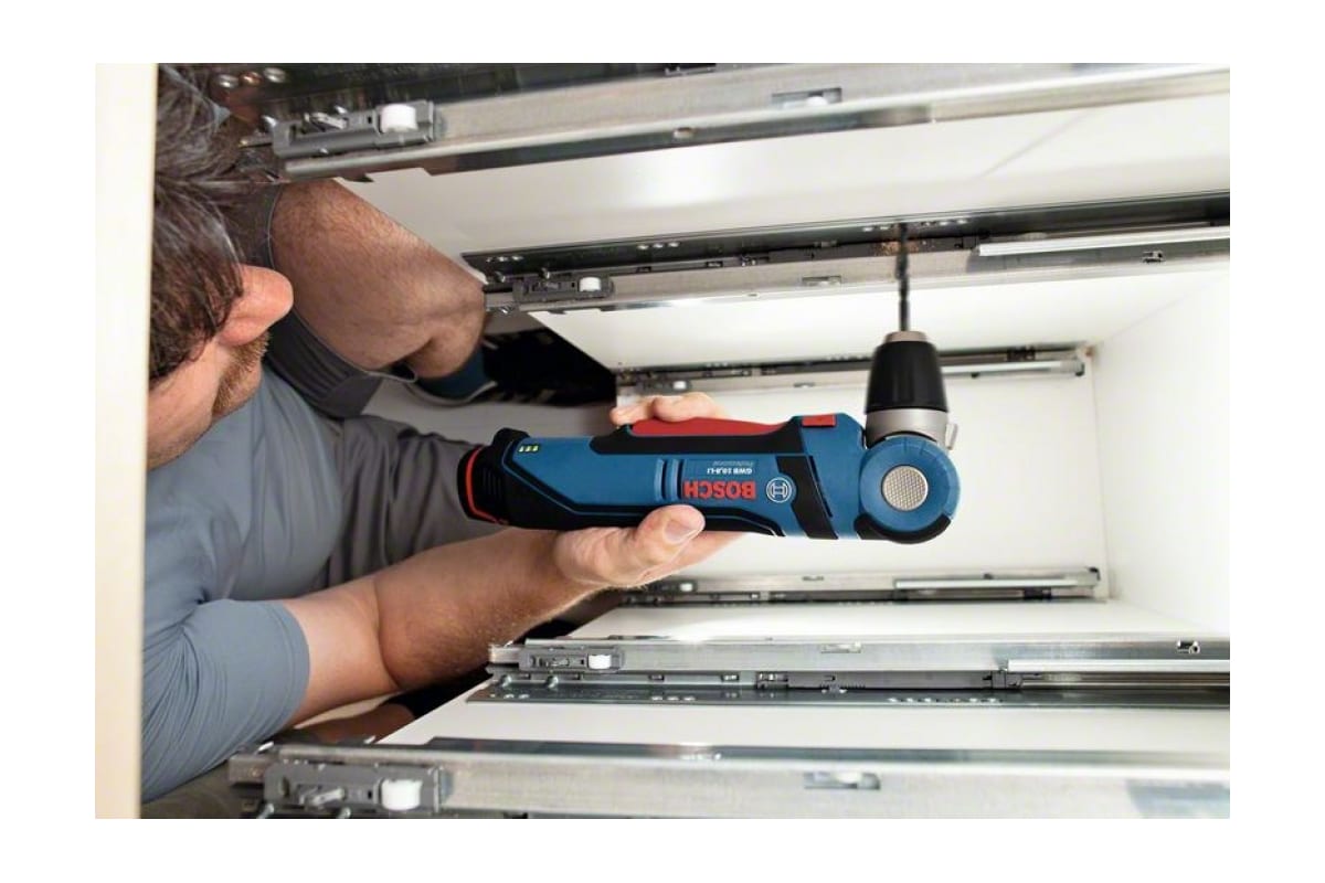 Аккумуляторная угловая дрель-шуруповерт Bosch Professional GWB 12 V-10 0.601.390.908
